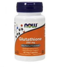 NOW Glutathione 250 mg, 60 vege caps (Expiry Feb 2027)