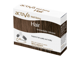 Activa Well-Being Hair, 45 vege caps Activa Well-Being Hair, 45 vege caps