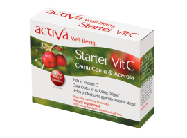 Activa Well-Being Starter Vit C, 45 vege caps Activa Well-Being Starter Vit C, 45 vege caps
