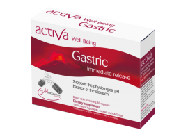 Activa Well-Being Gastric, 30 vege caps Activa Well-Being Gastric, 30 vege caps
